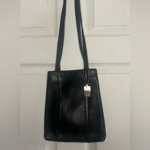 Vintage Nine West Black Leather Purse